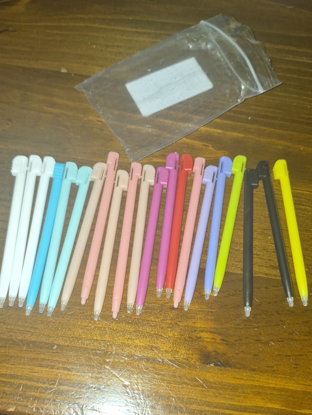 Assorted Color Gel Pen Stylus Set 21 - Multicolor
